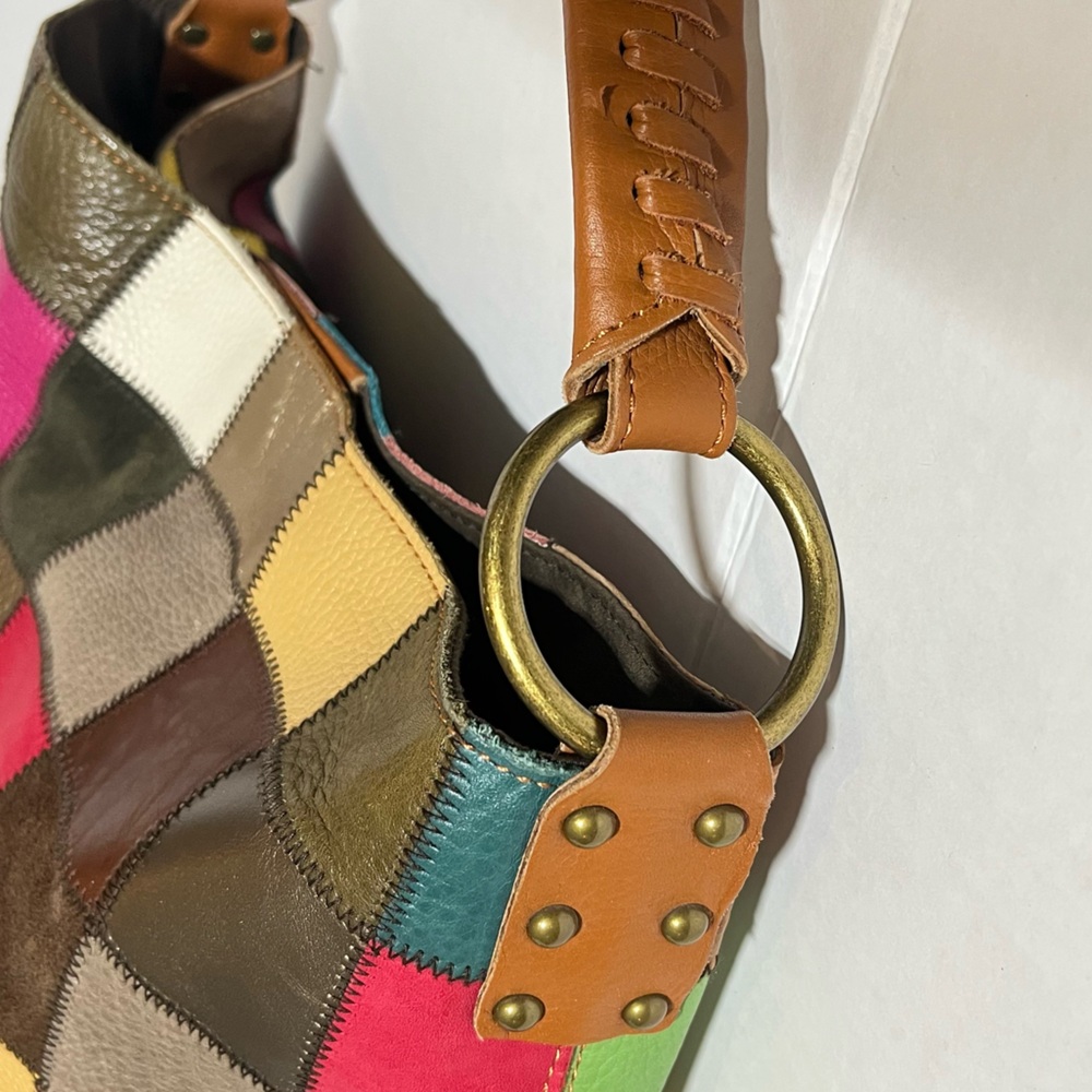 Stella & Max Patchwork Hobo Bag - image 3